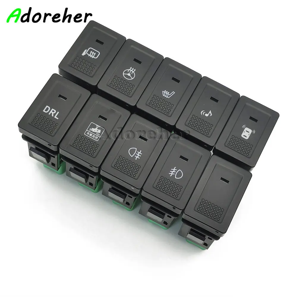 

Автомобильная светодиодная лампа DRL для парковки гаража, камера, регистратор, кнопка переключения противотуманной фары для Suzuki SX4 Swift Grand Vitara 2006 - 2015