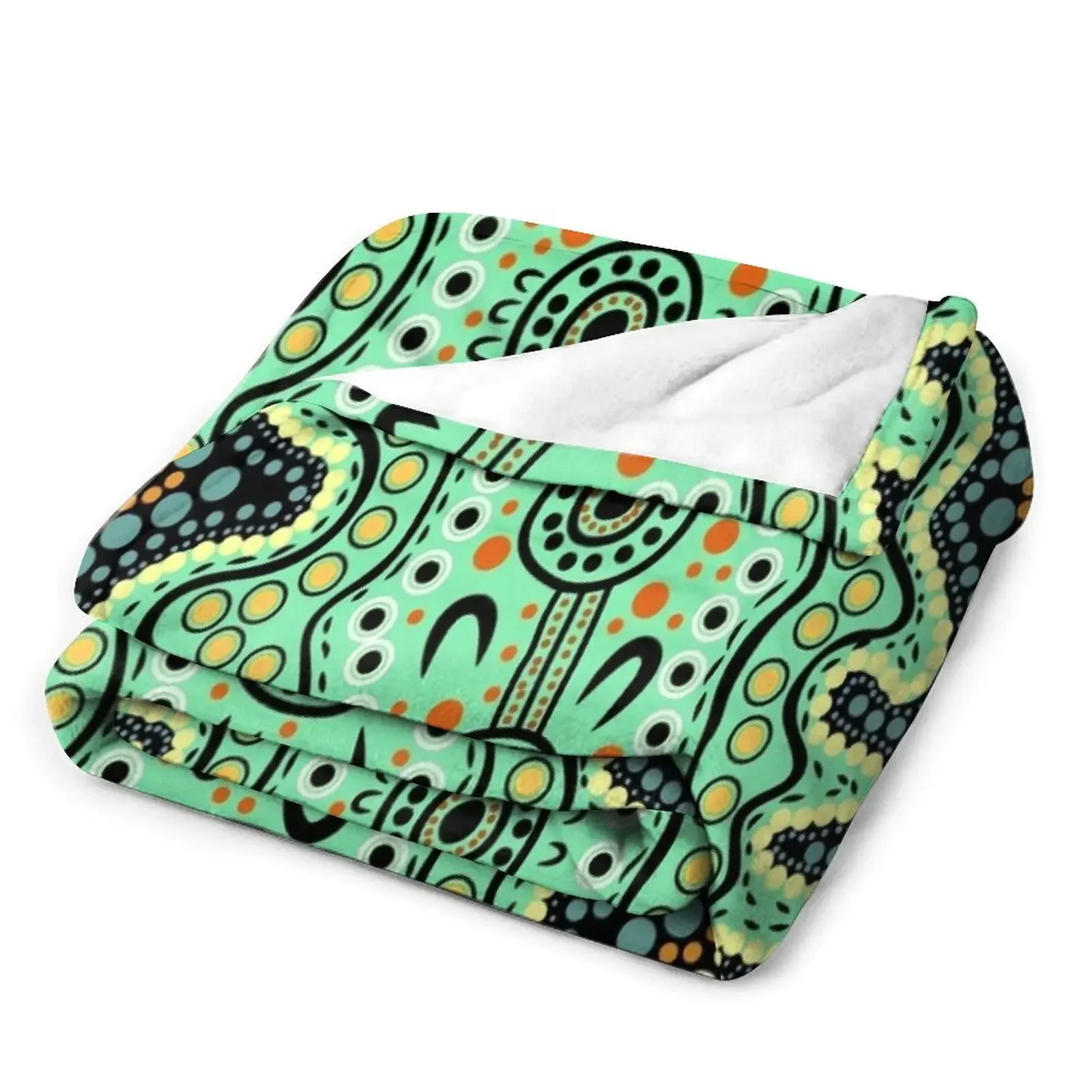 Yilawura - Wiradjuri word для приятного места в лагере одеяло персонализированные