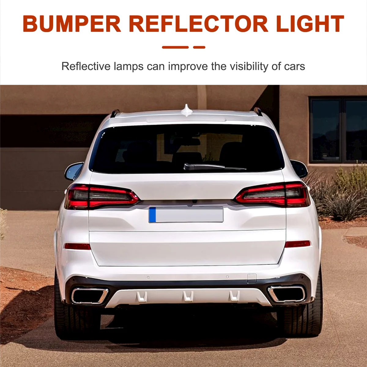 Панель отражателя заднего левого бампера 63147463973 Для BMW G05 X5 40iX 50iX 2018-2022