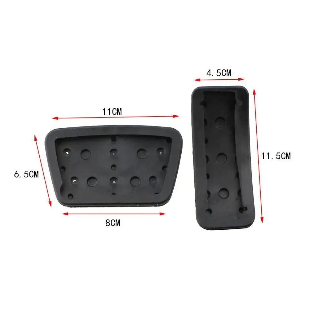 Для Toyota Aygo AB40 2018-2021 Нескользящие педали из нержавеющей стали нескользящие