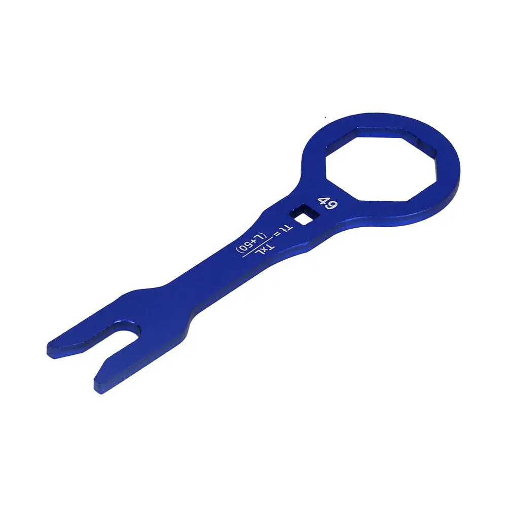 

Ключ для крышки вилки Pro 49 мм, инструмент для двойного снятия для Yamaha Honda SUZUKI Kawasaki CRF450R YZ WR KX 125 250, двухкамерный картридж