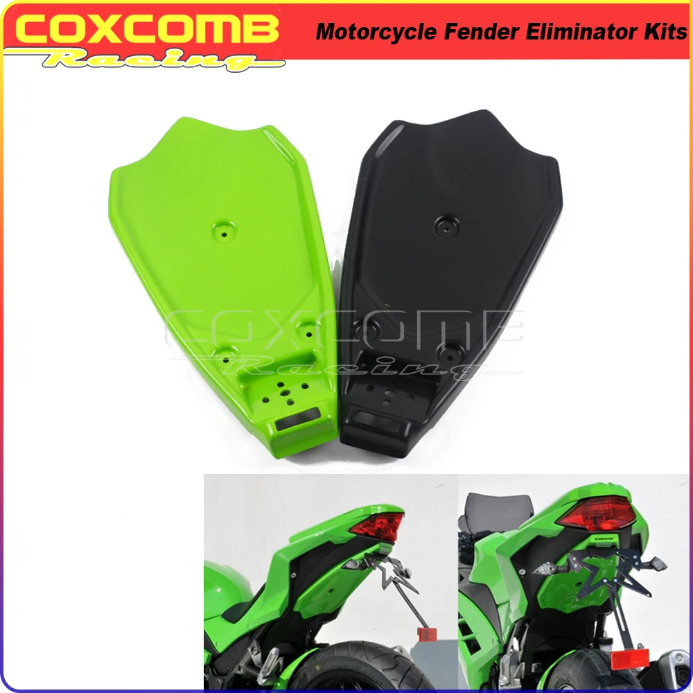 

Комплект для защиты заднего крыла мотоцикла от брызг, зеленый/черный, для Kawasaki Ninja 250R 2008-2012