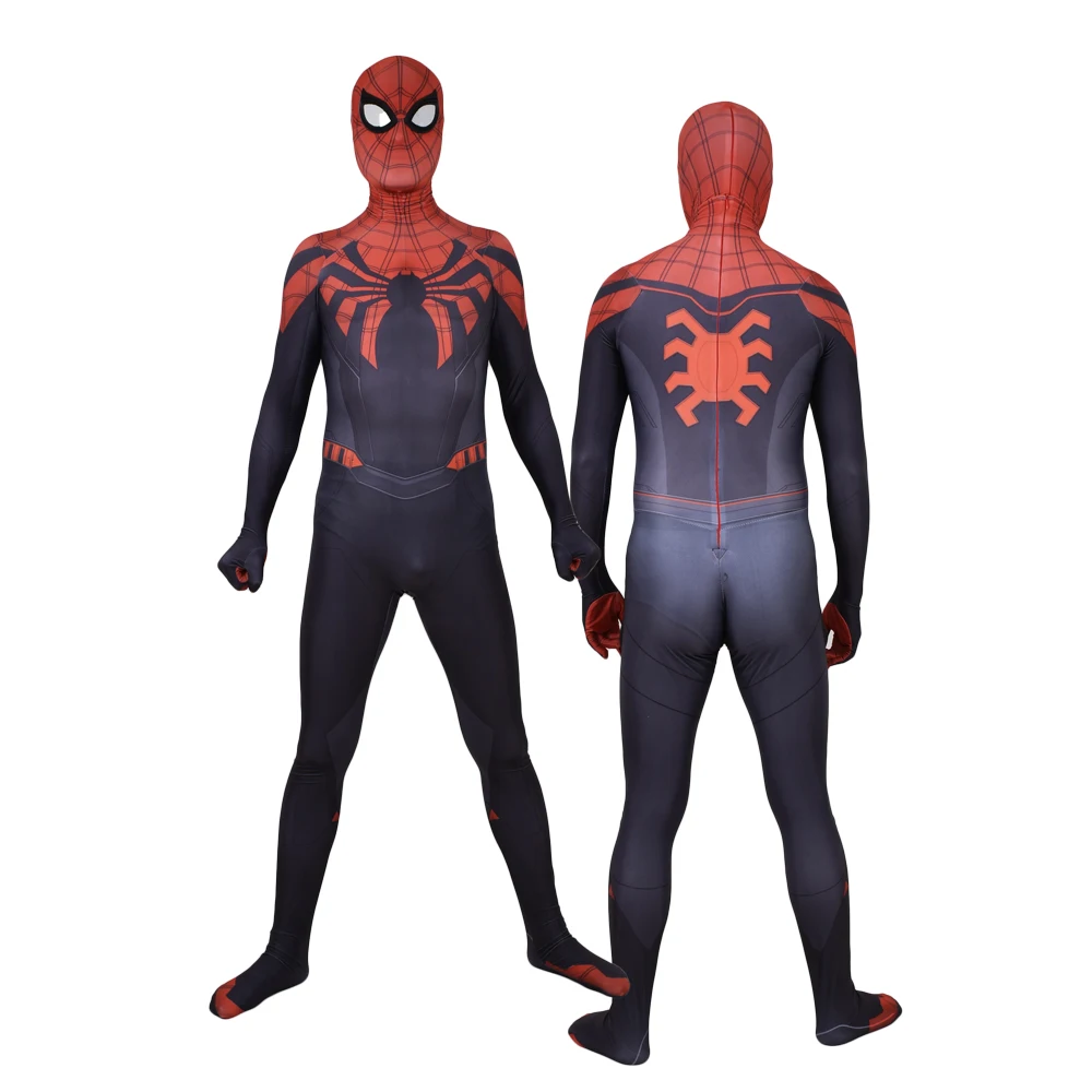 

Halloween Adults Kids Ultimate Costume Superhero Cosplay Zentai Suit Game Men Boys Male Bodysuit Party JumpSuit