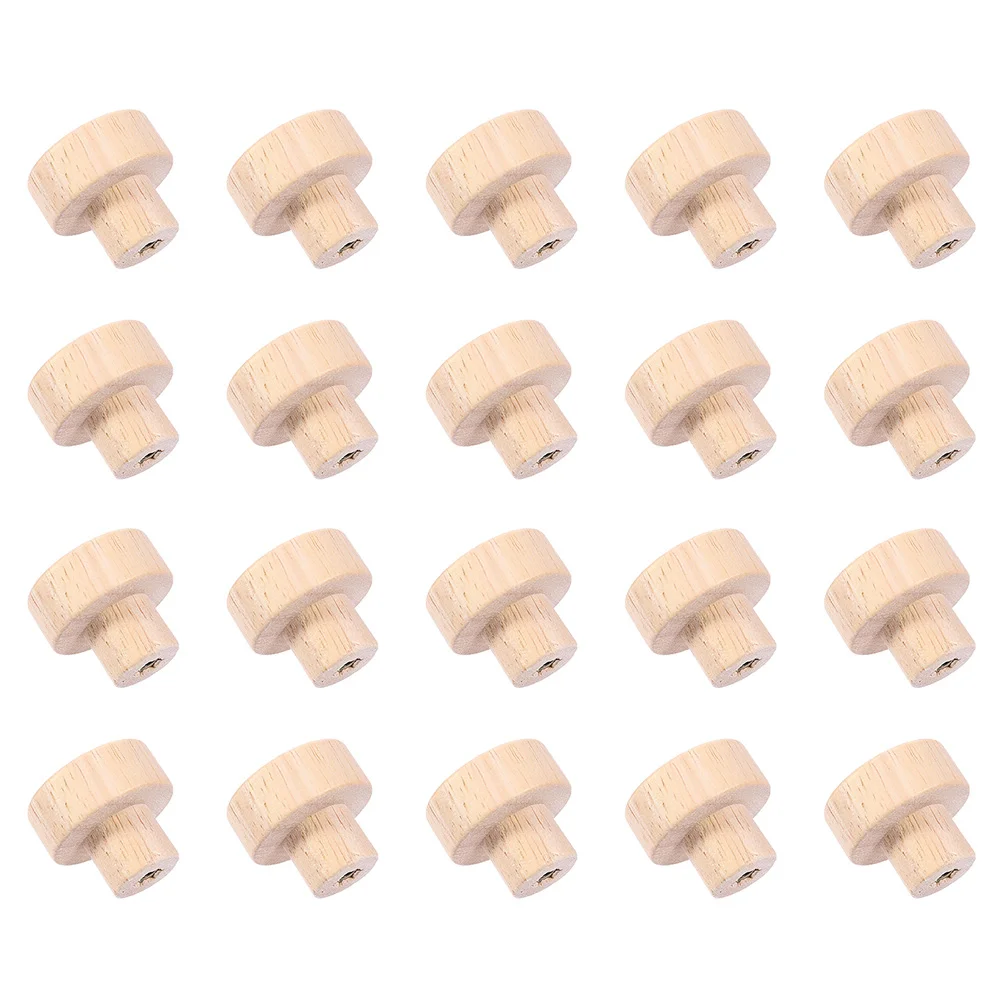 

20pcs Cabinet Handles Chic Wardrobe Knobs Drawer Pull Handles Furniture Knobs with Screws