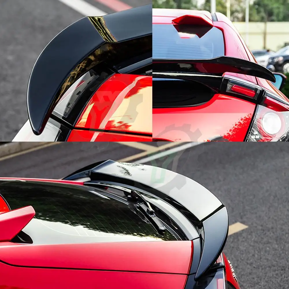 Для Honda civic hatchback FK7 2016 2017 2018 2019 2020 2021 JDM модификация Автомобильный задний спойлер