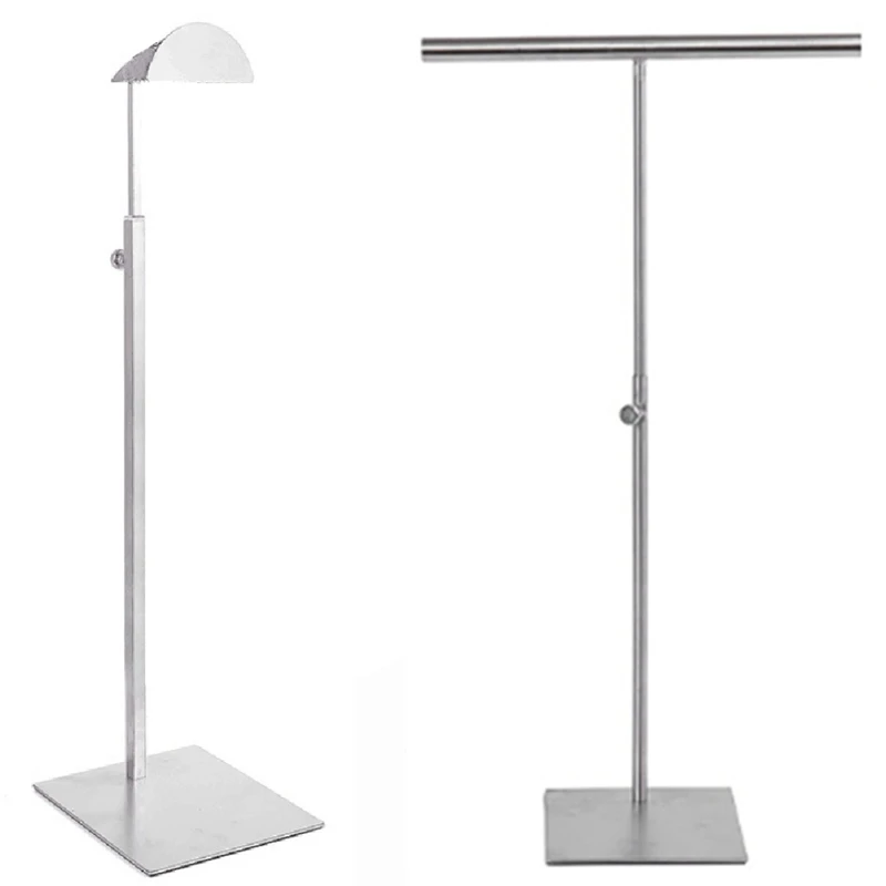 

Stainless Steel Holder Window Props Hanging Necklace Shelf Jewelry Display Stand Rack