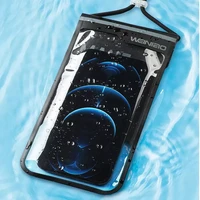 7 5inch floating swimming bag waterproof mobile phone pouch cell phone case for iphone swimming diving surfing beach use 999