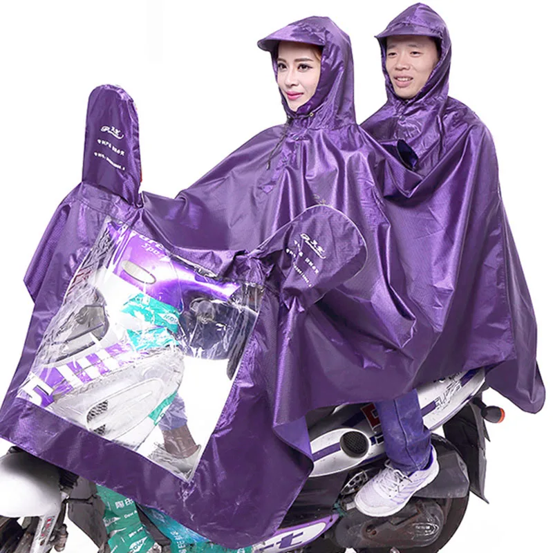 

Portable Black Overall Bike Waterproof Scooter Raincoat Jacket Survival Outdoors Raincoat Vinyl Regenjacke Rider Rainsuit Gift