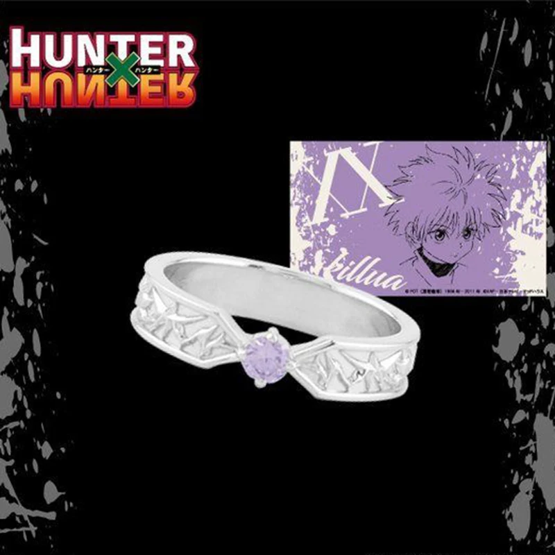Кольца для косплея унисекс из аниме Охотник регулируемое ювелирное изделие Kurapika