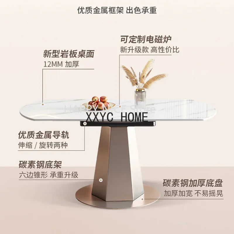 Выдвижной мраморный центр круглый туалетный столик для конференций обеденный