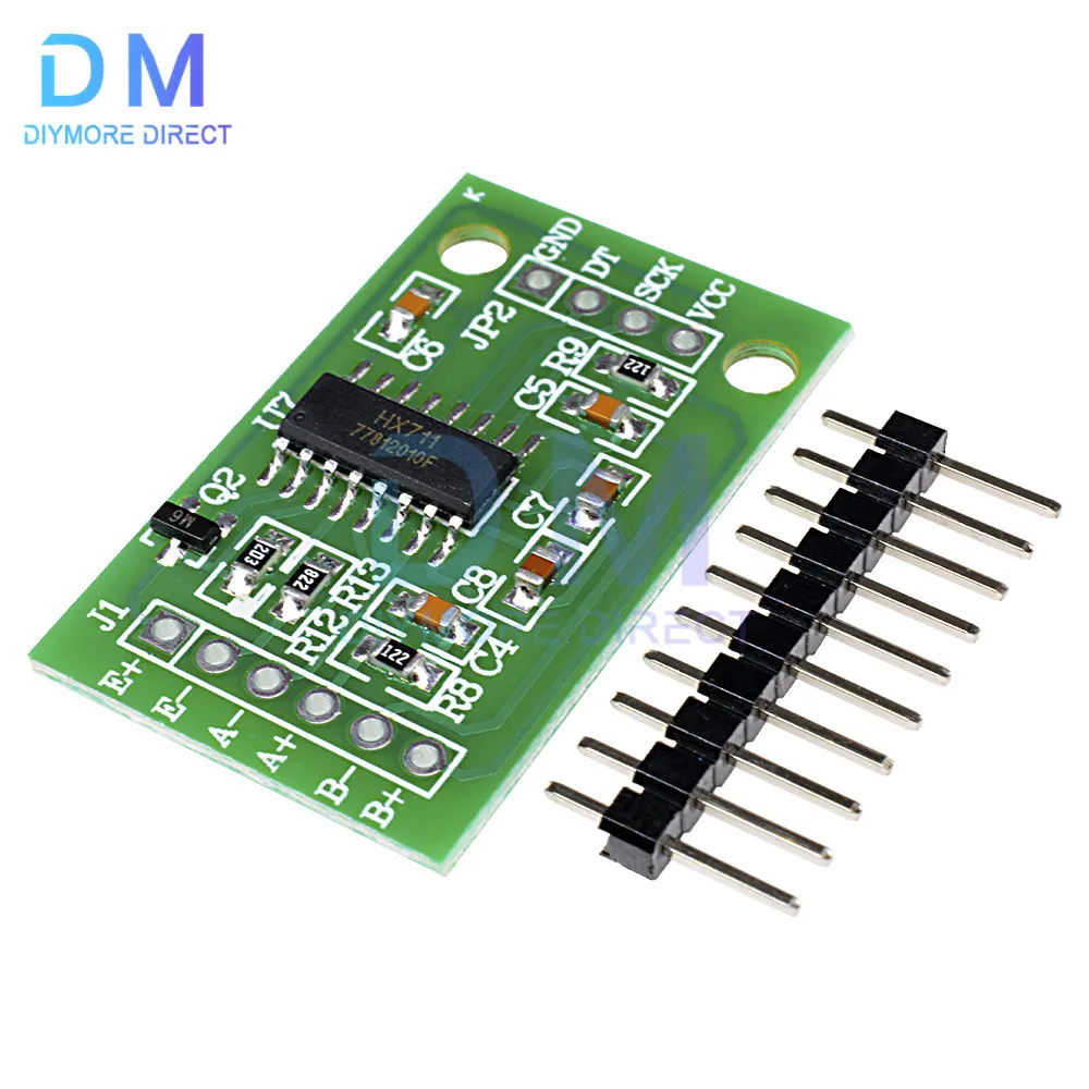 

HX711 Weighing Sensor Dual-Channel 24 Bit Precision A/D Module Pressure Sensor