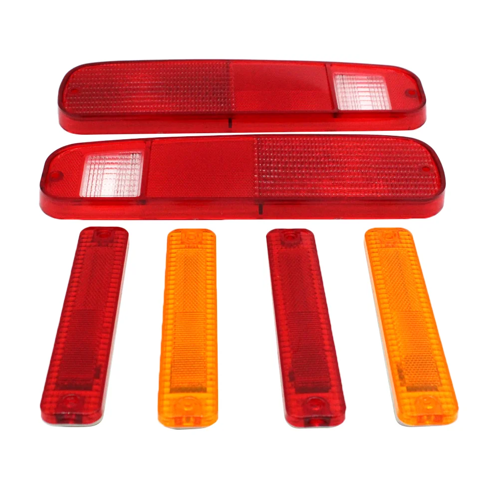 

6pcs Portable Practical Tail Lens Car Lens Side Marker Lens