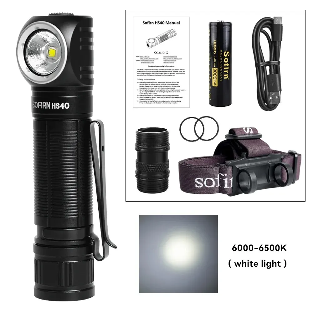 

Налобный фонарь Sofirn HS40 2000лм 2 режима