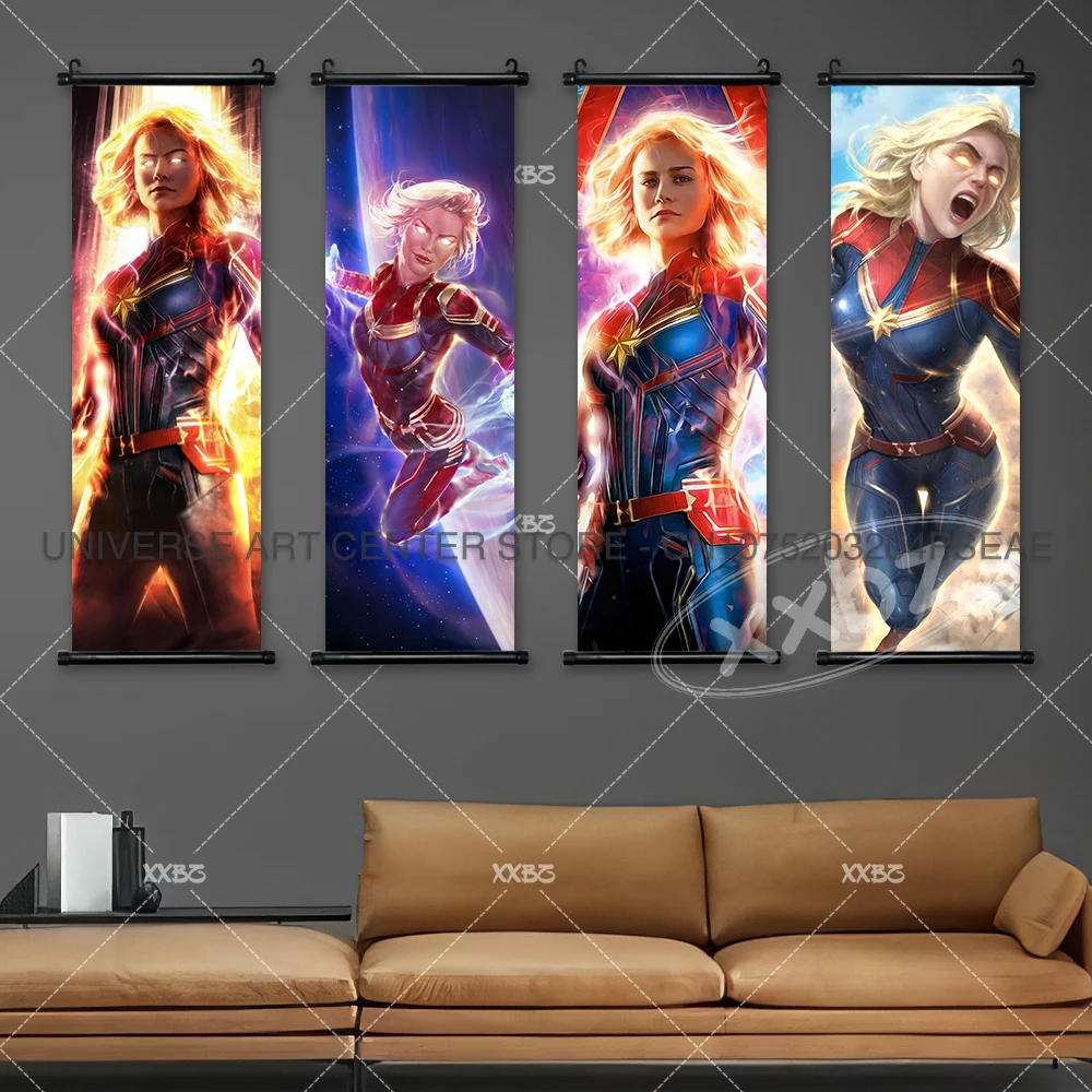 Плакат Алая ведьма последний аниме домашний декор г-жа Marvel подвесная картина