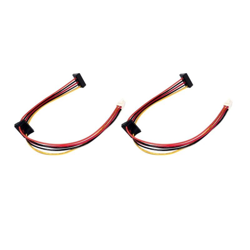 

RISE-ATX материнская плата с 4-контактным на 2-портовый Серийный адаптер SATA для жесткого диска, кабель питания для Lenovo IPC и налогового контроллер...