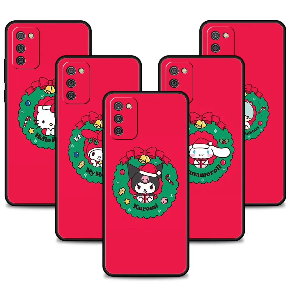 

Cute Sanrio Red Pattern Phone For Samsung Galaxy A73 A72 A53 A33 A32 A22 A13 A21s A12 A31 A51 A52 A71 A41 A23 A11 Cellular Case