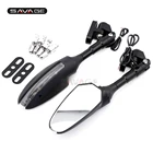 Зеркала заднего вида для BMW K1200S 2005 2006 2007 K1300S 2009-2015 Аксессуары для мотоцикла боковые зеркала заднего вида мотоциклов