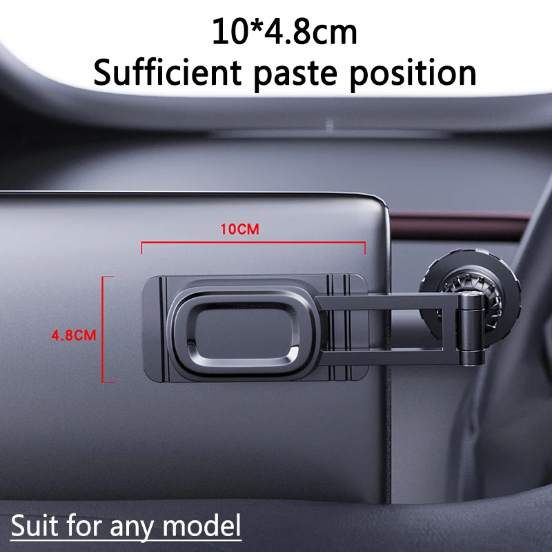 Yesido Magnetic Car Phone Holder For Tesla Model 3 Model Y Scalable ABS  3M Glue Universal Hidden Floating Screen phone Mount