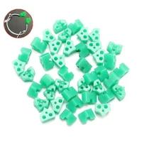 40pcsbag dental silicone add on wedges no 1 861 rubber delta ring tine silicone dental wedges dentisty materials