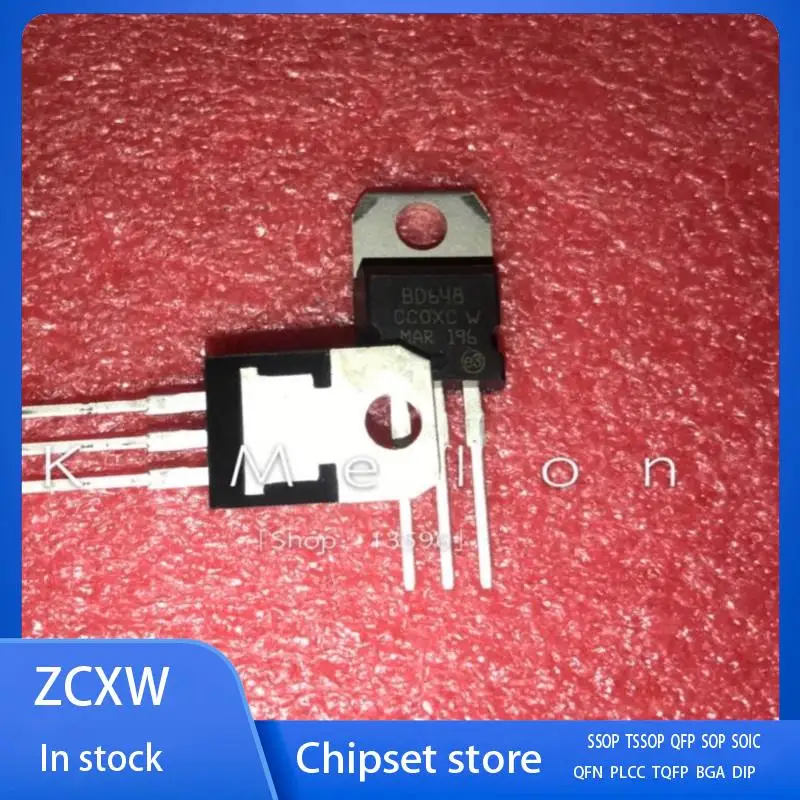 10 шт./лот BD648 BD646 TO-220 8A 100V