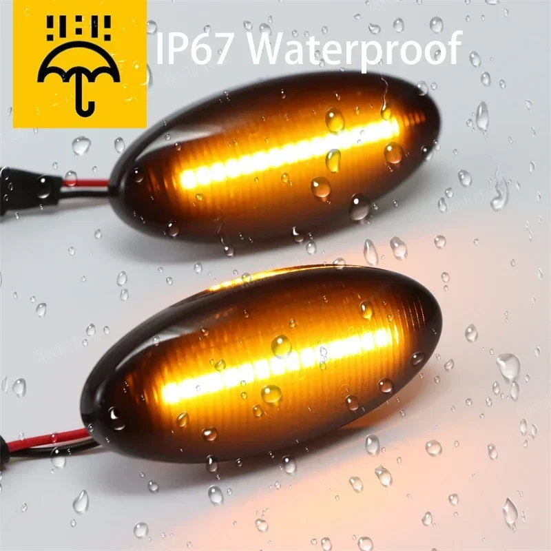 Последовательный боковой указатель поворота для Opel Vauxhall Vectra B MK1 1995 1996-2002 2003 1 пара