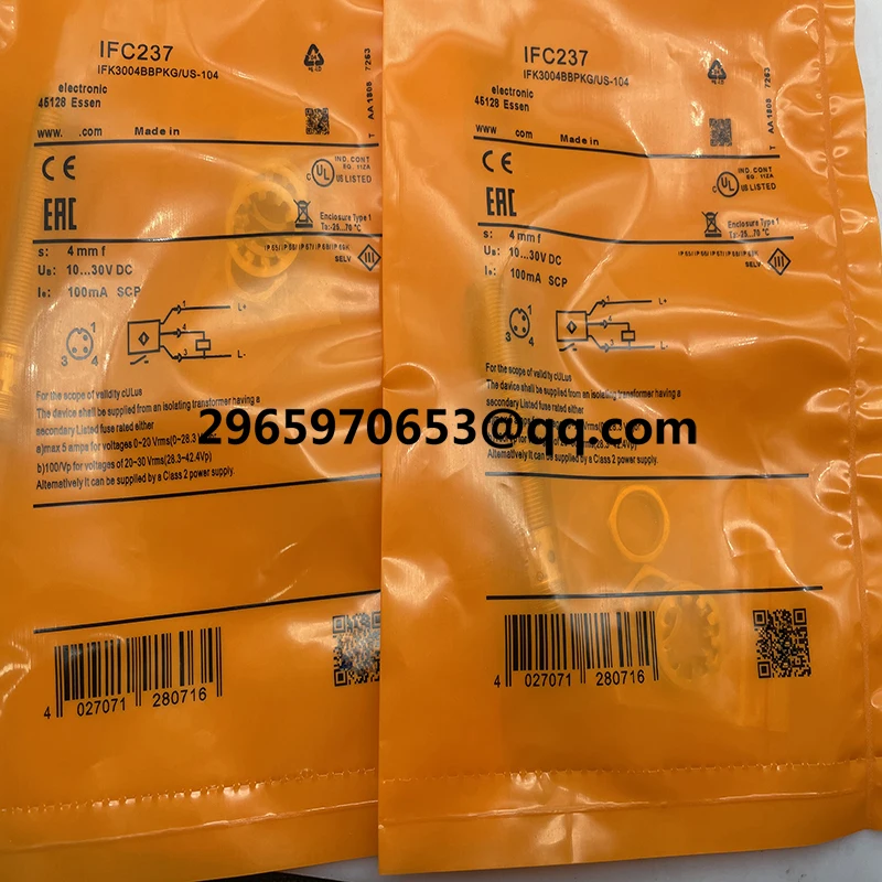 Новый датчик для бесконтактного переключателя IFC210 IFC234 IFC205 IFC230 IFC238 в наличии