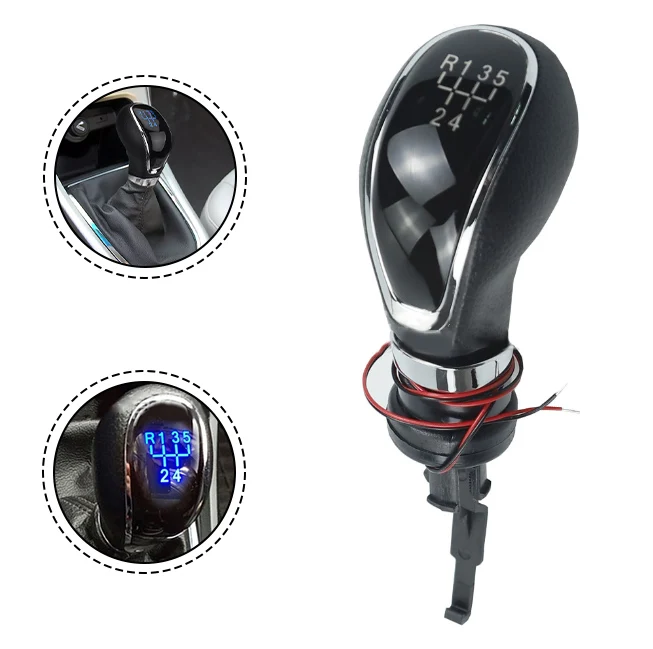 Удобная ручка переключения передач со светодиодной ручкой совместимая с Buick Excelle