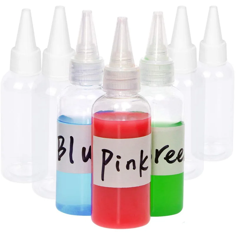 

10Pcs 10ml/20ml/30ml/50ml/100ml Clear Plastic Dropper Bottles Applicator With Twist Top Cap For Hair Oils Lotion Makeup Liquid