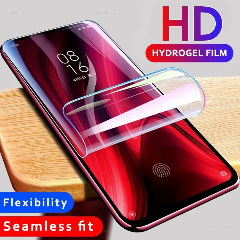 

Pelicula de hidrogel suave Protector de pantalla para Xiaomi mi 9t pro mi9 se mi 10T de vidrio templado para