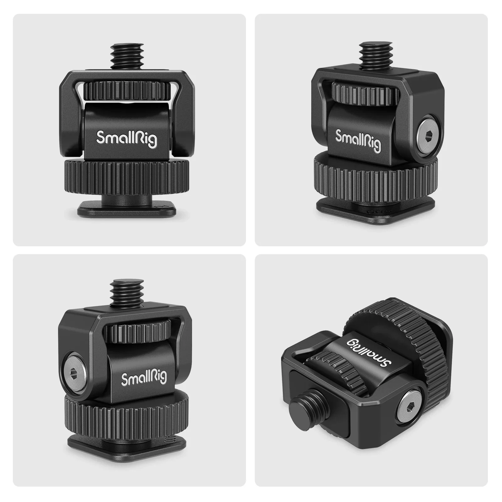 Универсальный мини-адаптер SmallRig с холодным креплением на резьбу 14-20 для камеры, телефона, кейджей, светодиодных видеосветильников — компактный и портативный -3577 (art.: 3920d445ecea4) - 3920d445ecea4