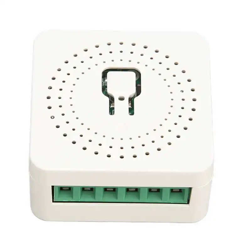 

Умный релейный мини-модуль переключателя с Wi-Fi, 100-240 В переменного тока, 50-60 Гц, устройство включения/выключения, приложение, функция дистанционного управления таймером для