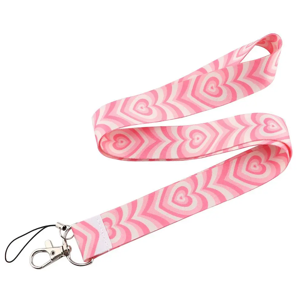 Брелок для ключей лента брелок держатель именной бирки бейджа ремешок в форме