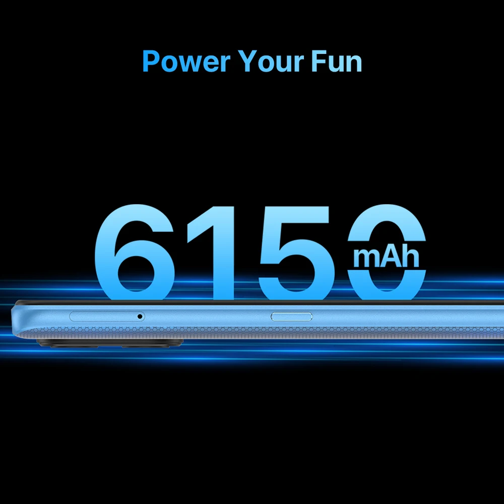 UMIDIGI Power 7 Android Smartphones Unisoc T610 4GB RAM 128GB ROM 6.7