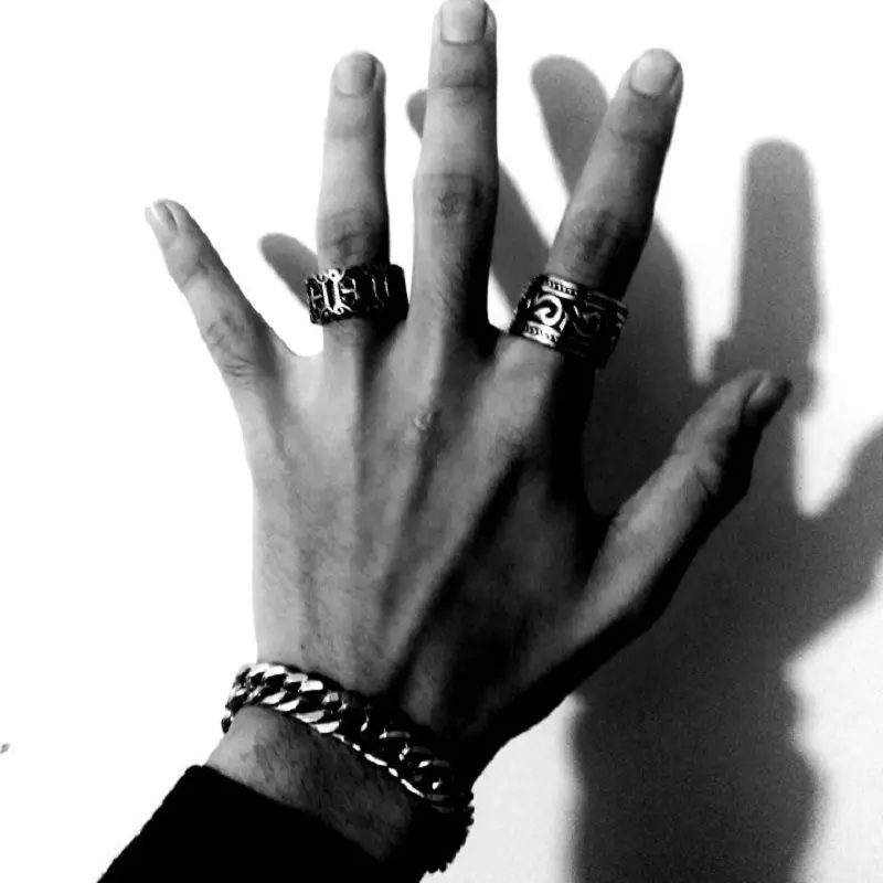 Модное перекрестное модное ретро индивидуальное японское и корейское мужское