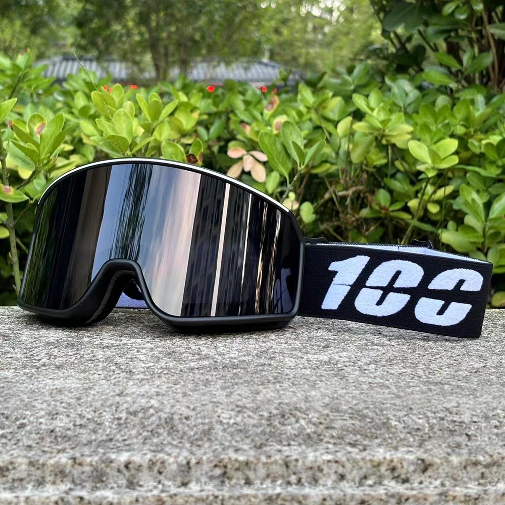 Брендовые лыжные очки для мужчин и женщин двухслойные большие сноуборда