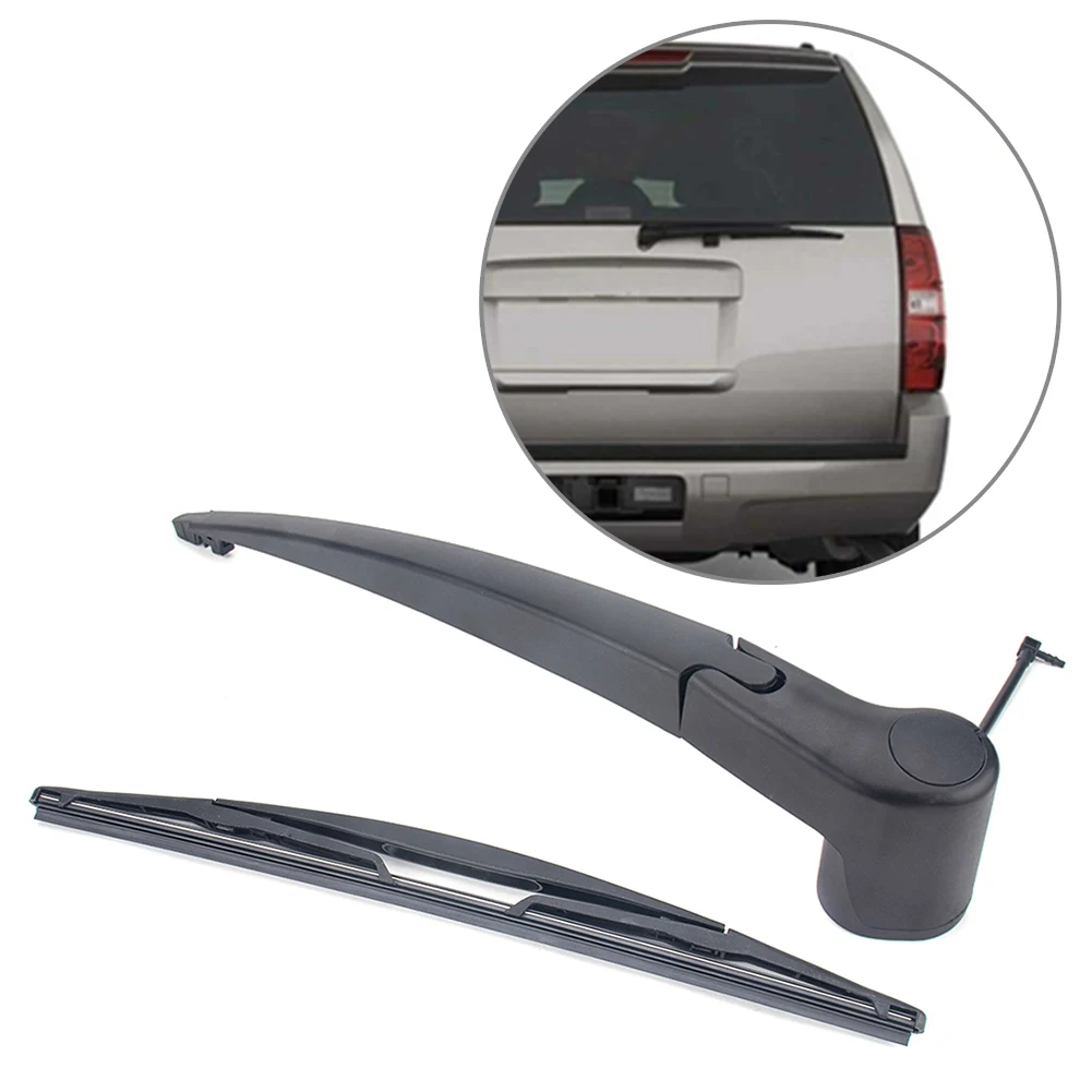 Brazo y cuchilla de limpiaparabrisas trasero de coche, para GMC enva Chevrolet Trailblazer Buick Rainier 2007, 2008, 2009, 15232653, 15137927