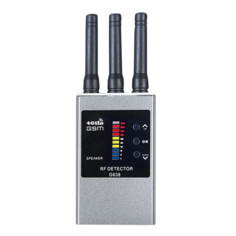 Enlarge HTHL-Portable RF Bug Detector Wifi  Camera Finder Anti-Spy Listen Sweeper Cell Wireless Listening Device GPS Tracker
