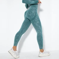 women high waist yoga leggings sports workout seamless leggings elastic butt lift running pants fitness wear