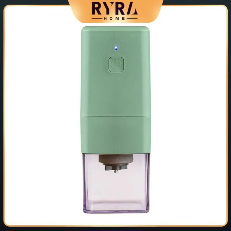 

Abs Pc New Upgrade Household Bean Grinder Portable Coffee Grinder Usb Charging Electric Bean Grinder Kitchen Tools 400g 1pcs