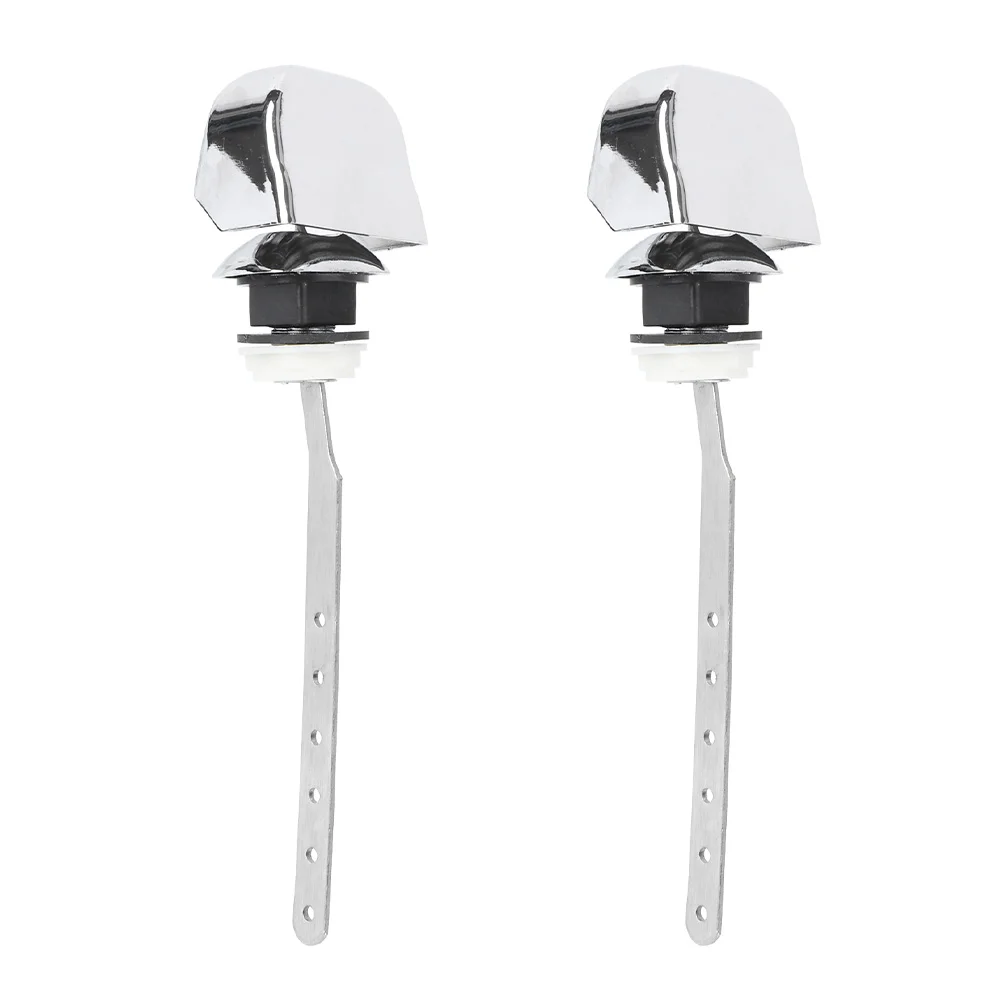 

2pcs Toilet Tank Handle Toilet Handle Parts Toilet Handle Replacement Angle Mount Toilet Handle Toilet Lever Arm