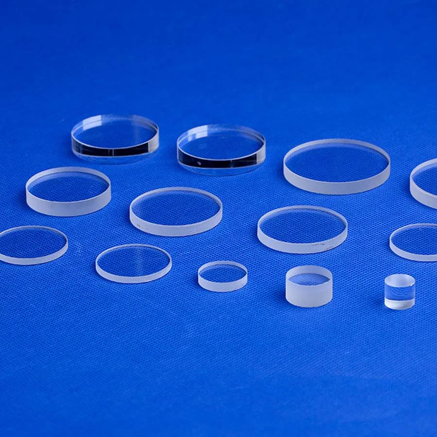 

Round Quartz Glass Lens Ultraviolet JGS2 Diameter 21/22/23/24/25mm UV-visible Temperature 1200 Celsius Window Lens Dust Cover