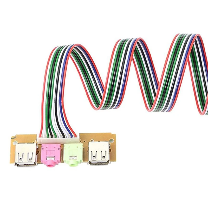 

2 шт., USB-кабель для наушников, 68 см