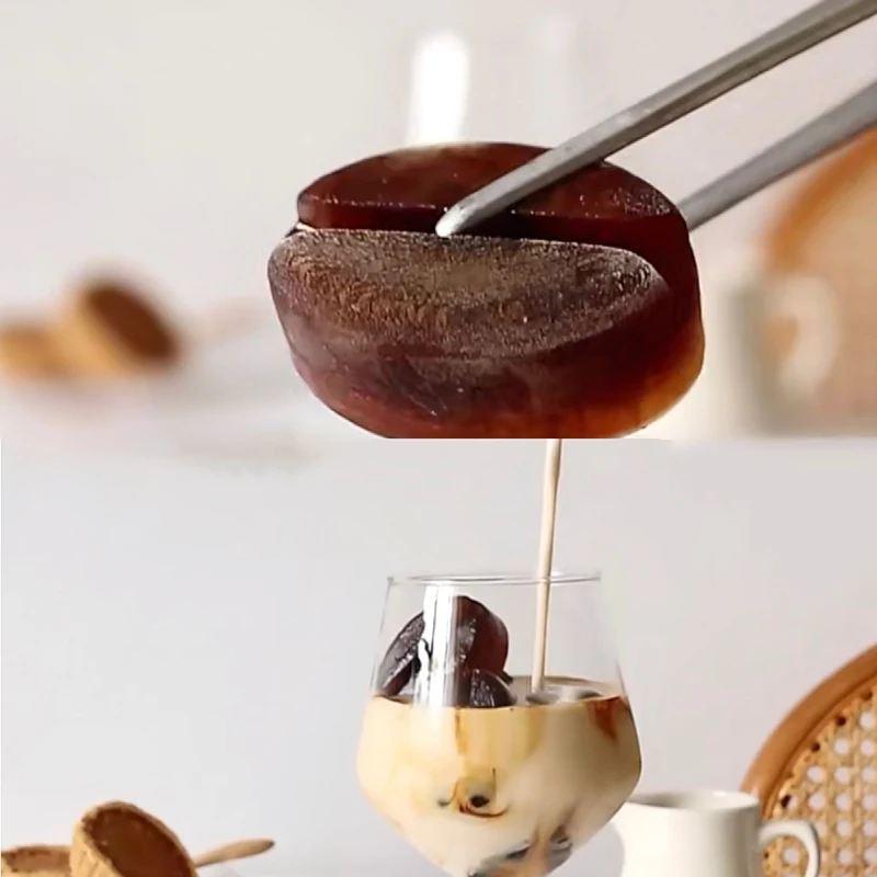 Coffee Bean Silicone Ice Mold Chocolate Cake Bakeware Baking Form Decorating Tools Cube Soap DIY Candy Molds | Дом и сад