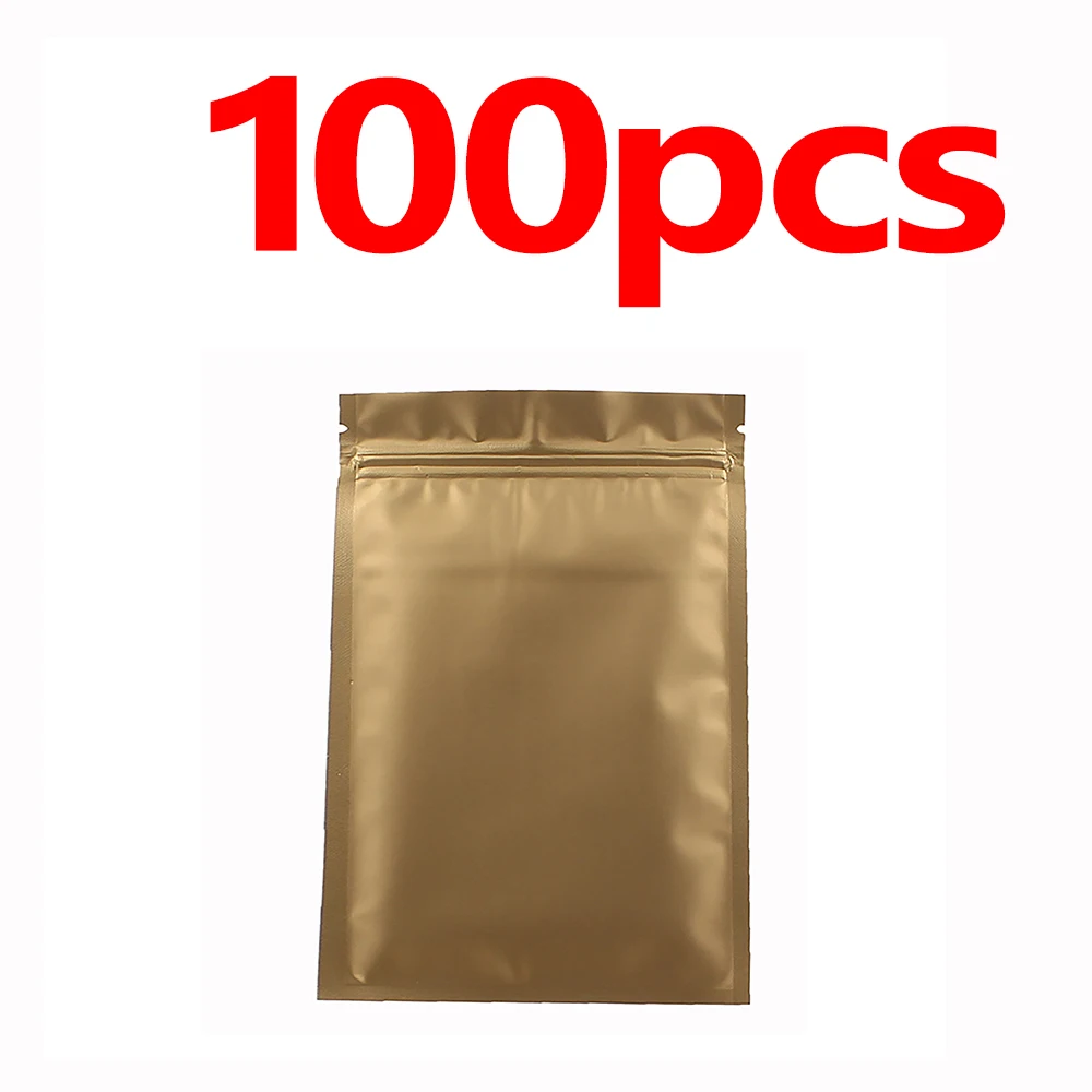 

Плоские мешочки из ПЭТ и ПЭ с замком на молнии 100 шт.