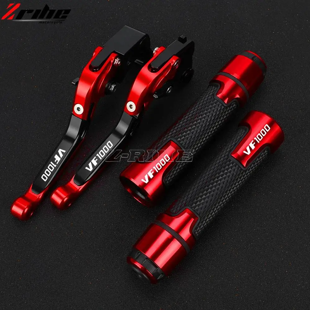 

For Honda VF1000 VF 1000 1997-2004 Motorcycle Extendable Adjustable Brake Clutch Levers Handlebar grip vf1000 1998 1999 2000