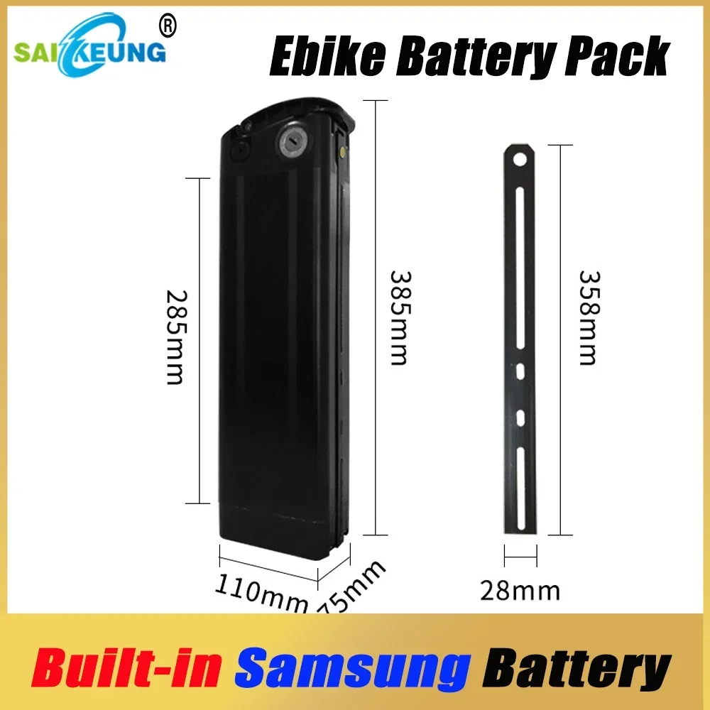 48v72v52 60 36 В литиевый аккумулятор SilverFish для велосипеда 48 Duotts s26 20 Электрический