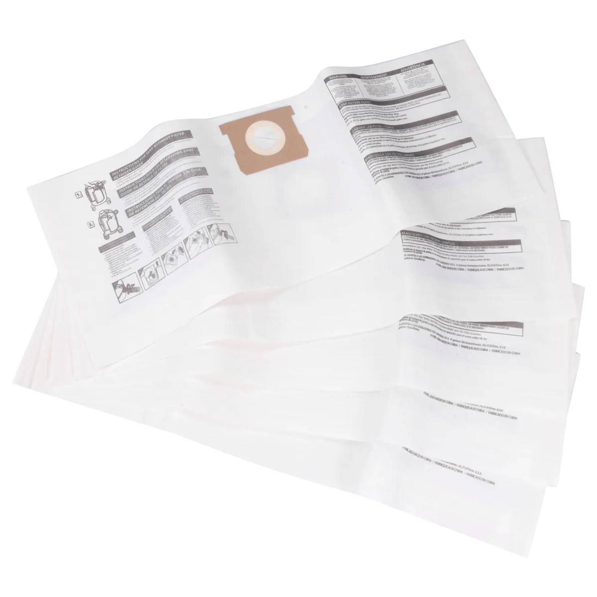 Вакуумные пакеты для сухой и влажной уборки 5 шт./упаковка