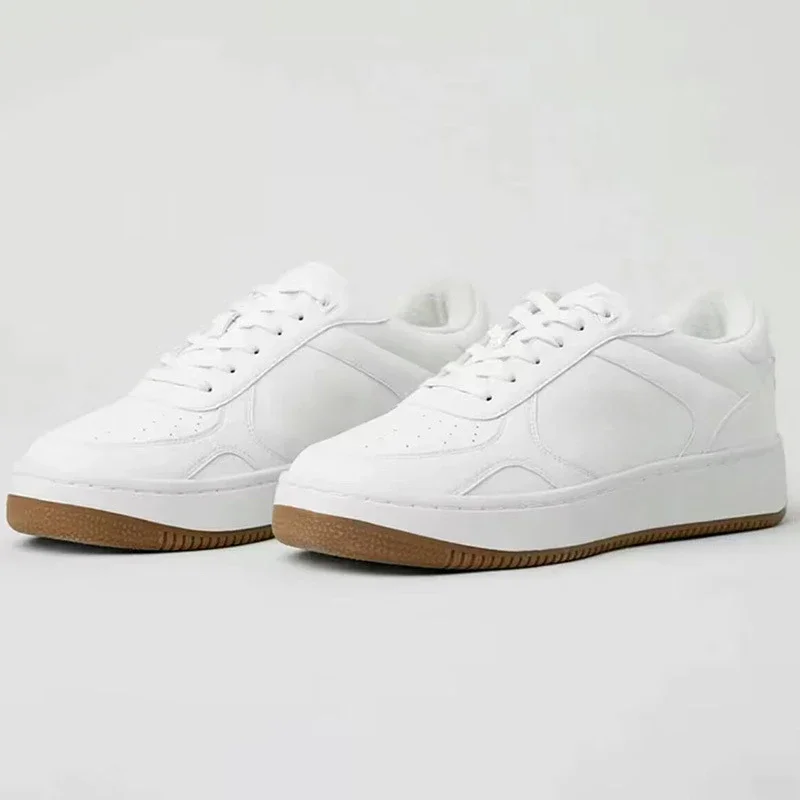 Женские кроссовки A Yoga Белая обувь Новая универсальная платформа увеличивающая