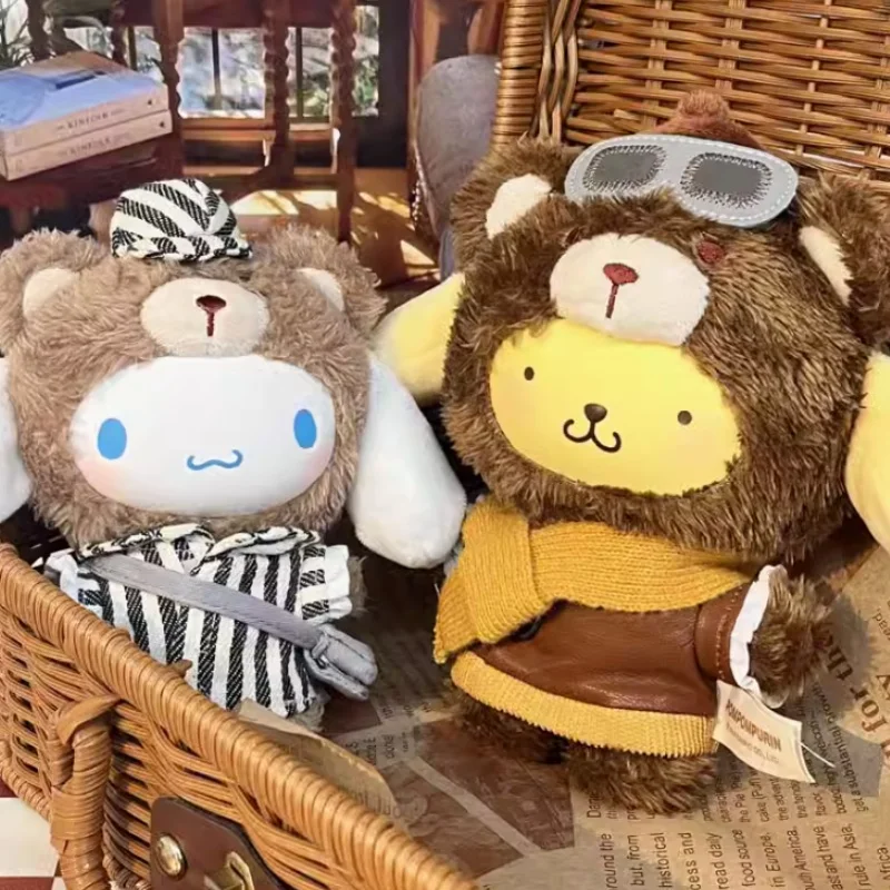 Kuromi Family British Afternoon Tea Series Blind Box Doll Toy Cute Cinnamoroll Hello Kitty Character Pendant Decorative Gift