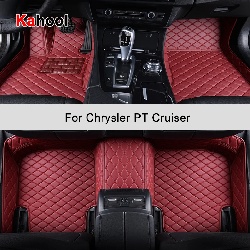 

KAHOOL Custom Car Floor Mats For Chrysler PT Cruiser Auto Accessories Foot Carpet